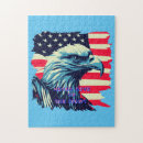 Zoek naar amerikaanse adelaar puzzels Rood wit en blauw
