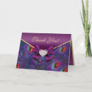 Zoek naar pauw veer kaarten Paars