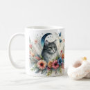 Zoek naar grijze kat mokken Voor haar
