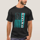 Zoek naar duik vlag tshirts Usa
