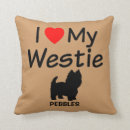 Zoek naar westie honden kussens Westelijke hoogland witte doodskist