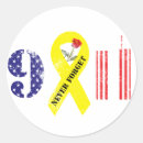 Zoek naar steun onze troepen stickers Sterren en strepen