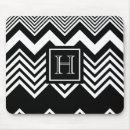 Zoek naar zwart wit chevron muismatten Geometrisch