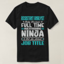 Zoek naar analist tshirts Boekhouding