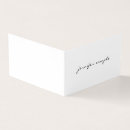 Zoek naar gevouwen visitekaartjes Eenvoudig