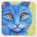 Zoek naar grote katten onderzetters Katje