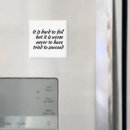 Zoek naar positiviteit magneten Typografie