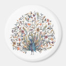 Zoek naar pauw magneten Bloem