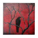 Zoek naar kraai tegels Zwarte vogel