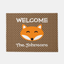 Zoek naar vos deurmatten Wouddier