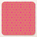 Zoek naar arabisch patroon onderzetters Abstract