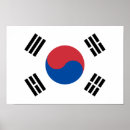 Zoek naar zuid korea posters Koreaanse vlag