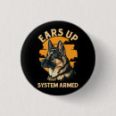 Zoek naar oren buttons Hond