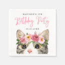 Zoek naar kat servetten Kinderverjaardagsfeestje