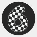 Zoek naar geruite vlag stickers Racevlag