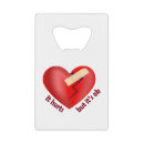 Zoek naar hart flessenopeners Valentijnsdag