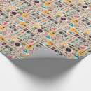Zoek naar mustache cadeaupapier Patroon