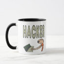 Zoek naar hackers mokken Hacken