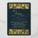 Zoek naar hoofdletters uitnodigingen Goud