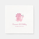 Zoek naar leuke kinder servetten Roze