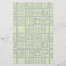 Zoek naar bamboe briefpapier Abstract