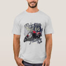 Zoek naar vintage route 66 tshirts Motorfiets