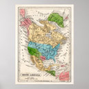 Zoek naar kaart van noord amerika posters Hart