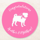 Zoek naar pug onderzetters Roze
