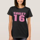 Zoek naar sweet 16 tshirts Verjaardag