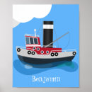 Zoek naar vissersboot posters Voor kinderen