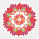 Zoek naar rode mandala stickers Modern