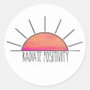 Zoek naar positiviteit stickers Gelukkig
