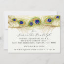Zoek naar peacock feather wedding uitnodigingen Waterverf