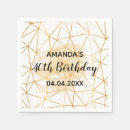 Zoek naar geometrisch goud servetten Gast