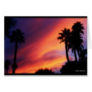 Zoek naar paarse zonsondergang briefkaarten Palm