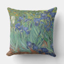 Zoek naar bloemen blauw kussens Van gogh