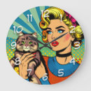 Zoek naar popart klokken Kleurrijk