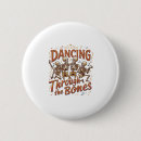 Zoek naar skeletten buttons Halloweenfeest
