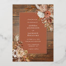 Zoek naar autumn wedding uitnodigingen Terracotta