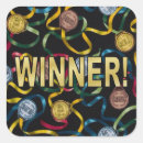 Zoek naar winnaars stickers Gunning