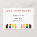 Zoek naar popsicle uitnodigingen Popsikel