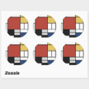 Zoek naar rode ronde stickers Minimalistisch