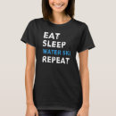 Zoek naar eat sleep ski repeat kleding Water