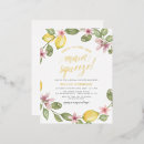 Zoek naar lemon wedding uitnodigingen Bruid