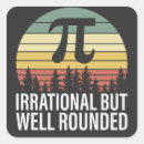 Zoek naar irrationeel stickers Pi dag