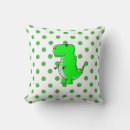 Zoek naar trex kussens Schattige dinosaurus