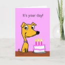 Zoek naar doggie kaarten Verjaardagskaart