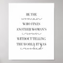 Zoek naar vrouw posters Inspirerend