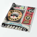 Zoek naar oude auto cadeaupapier Retro