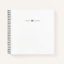 Zoek naar monogram notitieboeken Elk persoon